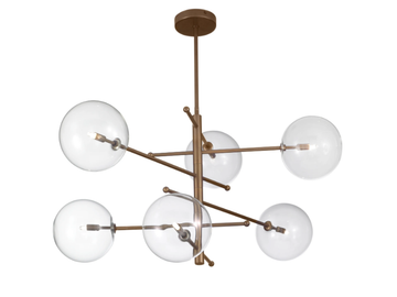 ESTRO - Metal chandelier by Metal Lux - view 2